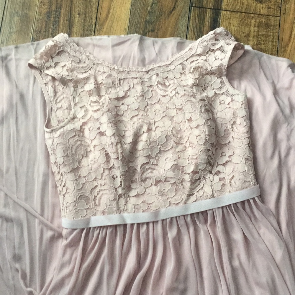 Mauve colored dress